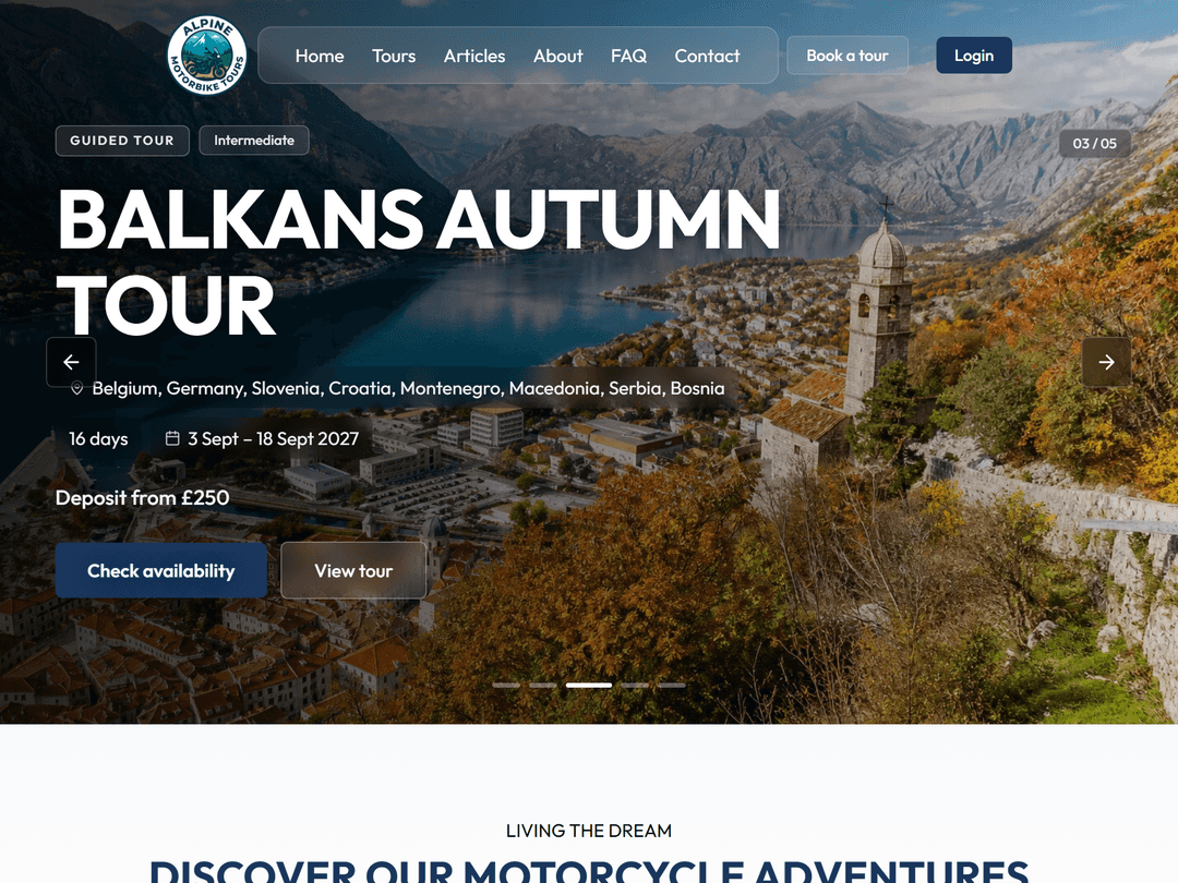 Alpine Motorbike Tours — 2